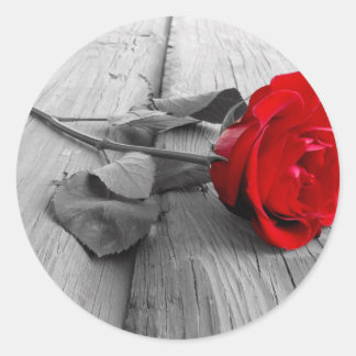 Ik hou van je ronde sticker