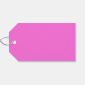 "Ik hou van je" Roze cadeauLabel (Achterkant Horizontaal)