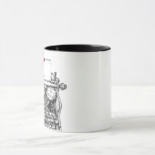 Ik hou van je |  schrijfmachineboodschap mok (Midden)