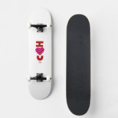 Ik hou van je Skateboard (Voorkant)