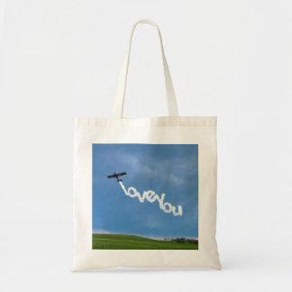 Ik hou van je skywriting tote bag