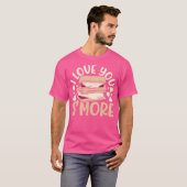 Ik hou van je Smore Camper Camping Campfire Marshm T-shirt (Voorkant volledig)