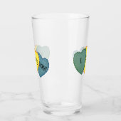 Ik hou van je  Snoep Valentijn Glas (Links)