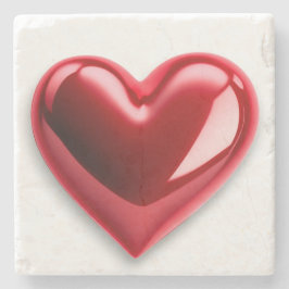 Ik hou van je stenen onderzetter