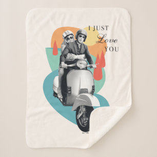"Ik hou van je" Tanya & Greg - De Witte Lotus Sherpa Deken