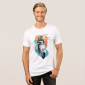 "Ik hou van je" Tanya & Greg - De Witte Lotus Tri-Blend Shirt (Voorkant volledig)