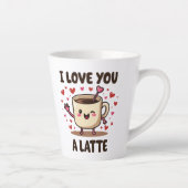 IK HOU VAN JE TE LAAT LATTE MOK (Rechts)