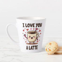 IK HOU VAN JE TE LAAT LATTE MOK