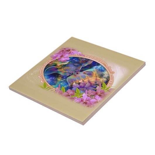 Ik hou van je tegeltje (Zijkant)