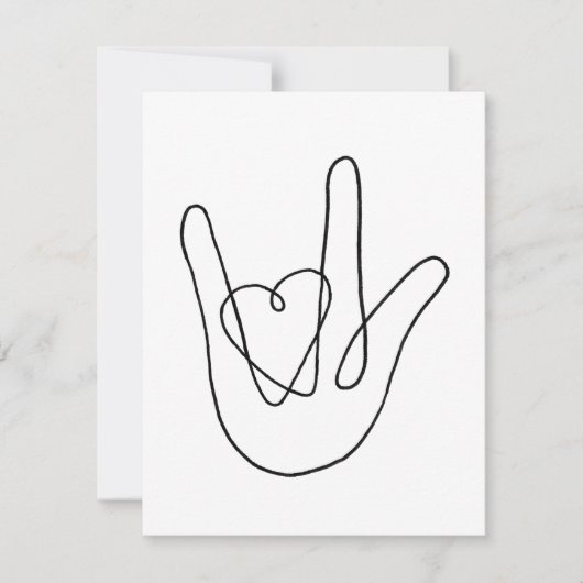 Ik hou van je Teken (Voorkant)