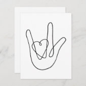 Ik hou van je Teken (Voorkant / Achterkant)