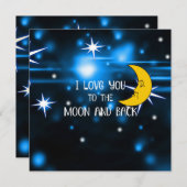 Ik hou van je tot de maan en terug (Voorkant / Achterkant)