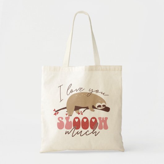 Ik hou van je, traag tote bag (Voorkant)