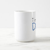 Ik hou van je vader! koffiemok (Center)