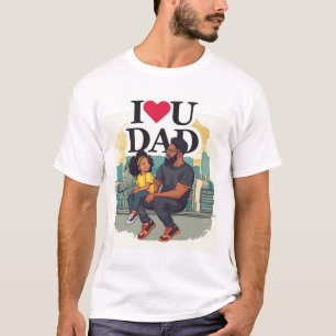 Ik hou van je vader t-shirt