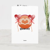 Ik hou van je vader Vaderdag feest Bedankkaart (Achterkant)