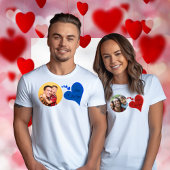 Ik hou van je vader Vaders Dag Gift Foto Tri-Blend Shirt