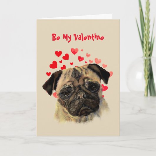 Ik hou van je Valentijn. Feestdagen Kaart (Voorkant)