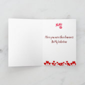 Ik hou van je VALENTIJN "MEER DAN BANANA" Feestdagen Kaart (Binnen)