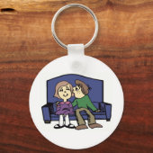 Ik hou van je Valentijn Sleutelhanger (Voorkant)