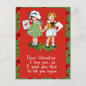 Ik hou van je VALENTIJN | VALENTIJN BRIEFKAART (Voorkant)