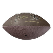 Ik hou van je Valentijns aandenken American Football (Gedraaid 270)