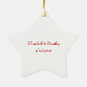 Ik hou van je Valentijn's Day custom ornament (Achterkant)