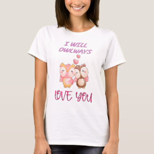 Ik hou van je Valentijnsdag Couple T-shirt
