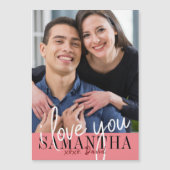 Ik hou van je Valentijnsdag foto (Voorkant)