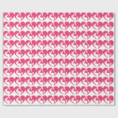 Ik hou van je van het hart. cadeaupapier (Vlak)