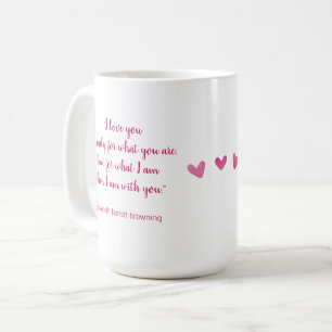"Ik hou van je voor wat je bent"...Valentijnsdag Koffiemok