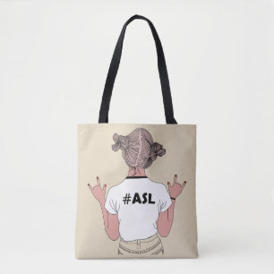 Ik hou van je vrienden Canvas tas