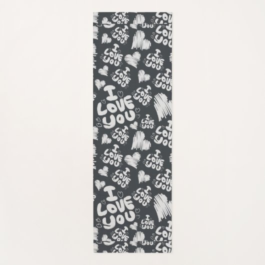 Ik hou van je yogamat (Voorkant)