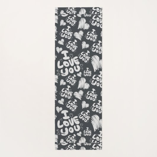 Ik hou van je yogamat (Achterkant)