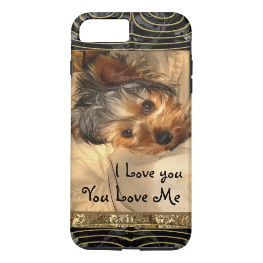 Ik hou van je Yorkie Case-Mate iPhone Case (Achterkant)