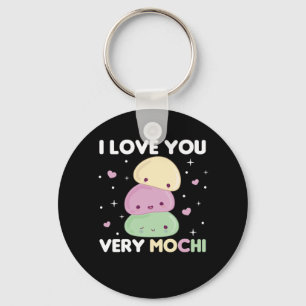 Ik hou van je zeer Mochi - Kawaii Mochi Ice Cream Sleutelhanger