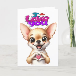 IK HOU VAN JE - Zie Binnen . Kaart