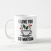 Ik hou van je zo Matcha Koffiemok (Links)