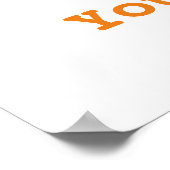 Ik hou van Jeans Mode Design met Seam Hear Poster (Hoek)