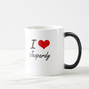 Ik hou van Jeopardy Magische Mok