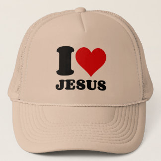 ik hou van jesus trucker pet