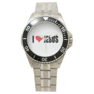 Ik hou van Jesus Watch Horloge