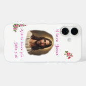 Ik hou van Jezus Case-Mate iPhone Case (Achterkant (horizontaal))