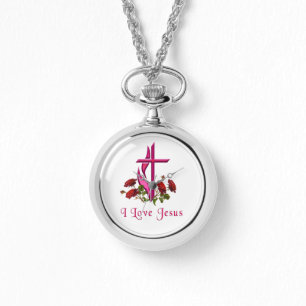 Ik hou van Jezus Christelijke horloges