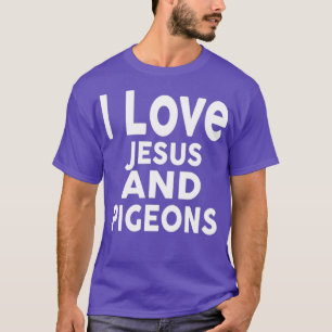 Ik hou van Jezus en DUIVEN Grappige DUIF T-shirt