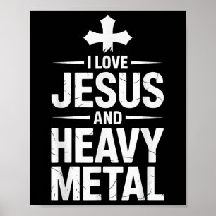 Ik hou van Jezus en Heavy Metal _8 Poster