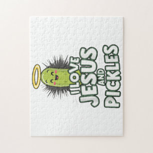 Ik hou van Jezus en Pickles Legpuzzel