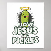 Ik hou van Jezus en Pickles Poster (Voorkant)