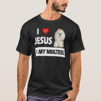 Ik hou van Jezus en van mijn Maltese hond mama pa