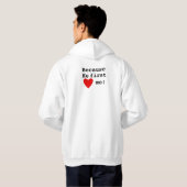 Ik hou van Jezus Hoodie (Achterkant volledig)